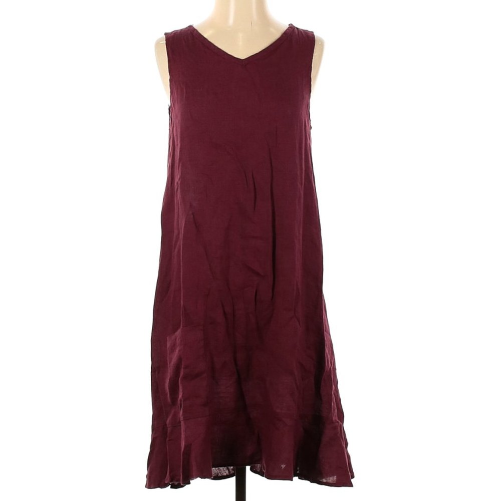 Flax 100%linen summery dress